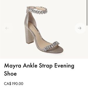 New Badgley Mischka Sandals Size 8.5